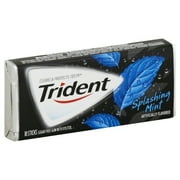 Trident Splashing Mint Sugar Free Gum With Xylitol, 18ct, 1pk
