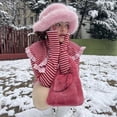 thumbnail image 3 of Faux Fur Ladies Winter Bucket Hat Warm Protection From Cold Fisherman Cap Fashionable Winter Hat for Women Winter Cap-E, 3 of 5