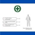 thumbnail image 4 of SSBM Brand New 2X-Large Disposable coverall with Hood 25 Pieces, 4 of 4