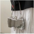 thumbnail image 5 of Kukuzhu Acrylic Bow Evening Clutch Bag Women Shoulder Chain Clutch Purse Underarm Handbag for Wedding Cocktail Party Prom, 5 of 7