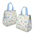 thumbnail image 2 of Pioneer Flower Floral Print Pattern Insulated Lunch Bag for Women & Adults,Large Portable Soft Cooler Lunch Bag,Thermal Food Storage Tote with Pearl Cotton,8.66L,8.75x5.75x9.5 Inch, 2 of 6