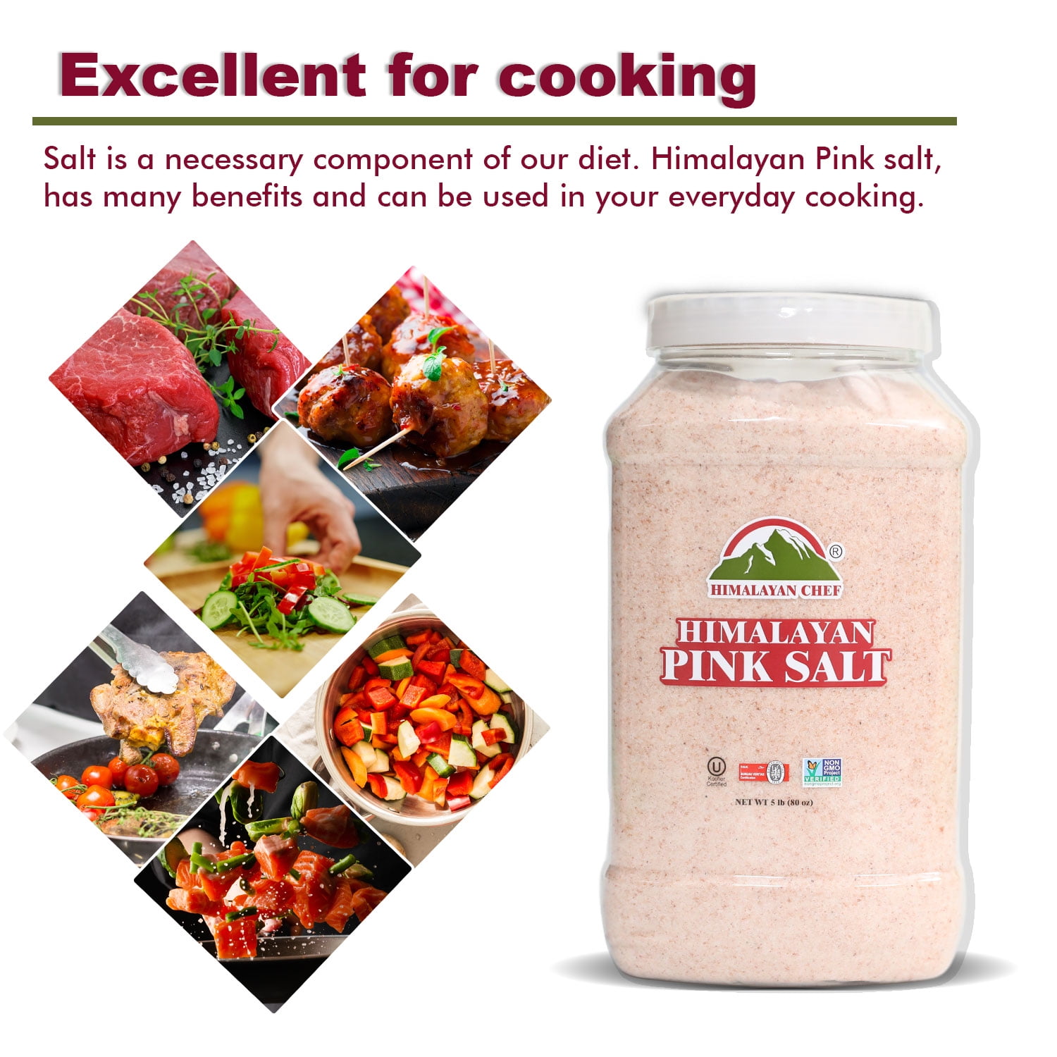 Himalayan Chef Salt Grinder, Refillable-13 Ounce & Reviews