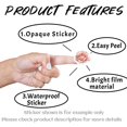 thumbnail image 4 of 180pcs Pink Rose Stickers 3.54x3.54 inch Self-Adhesive Paper Decorative Stickers Waterproof Flower Decals for Scrapbook Calendar Journals Crafting Party Gift Bag Decor Colorful, 4 of 9