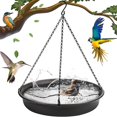 thumbnail image 2 of Bañera Colgante para Pájaros, Comedero Colgante para Pájaros, Bandeja Colgante para Pájaros, para Jardín, Murciélagos, Pájaros, Bandeja para Baño de Pájaros para Exteriores, 2 of 7