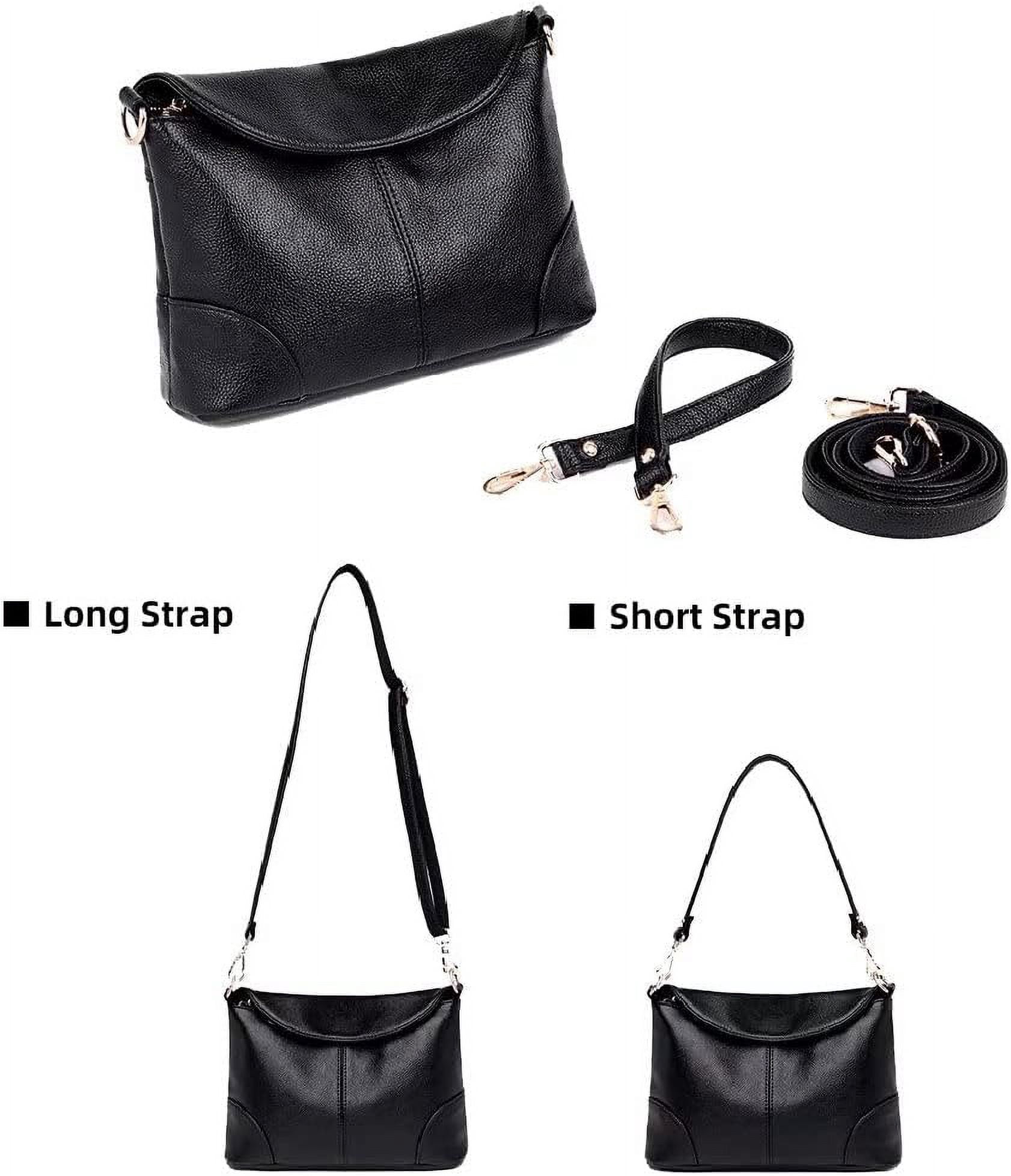Municipal Crossbody Bag for Women Shoulder Hobo Purse Roomy Leather Handbag Multi Pockets Messenger Satchel