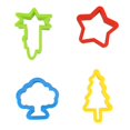 thumbnail image 4 of 26pcs Kids Clay Dough Tools Kit Plastic Play Dough Cutters Set with Assorted Animal Shapes Molds, 4 of 7