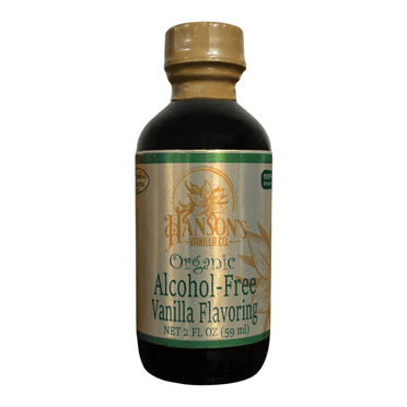 Organic - Alcohol-Free Vanilla Flavoring - 2 oz
