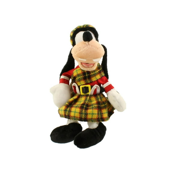 Disney Bean Bag Plush - SCOTTISH GOOFY (Mickey Mouse) (10 inch)