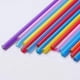 thumbnail image 2 of 100/300/500/1000 Pcs Colorful Plastic Long Disposable Drinking Straws, 2 of 5