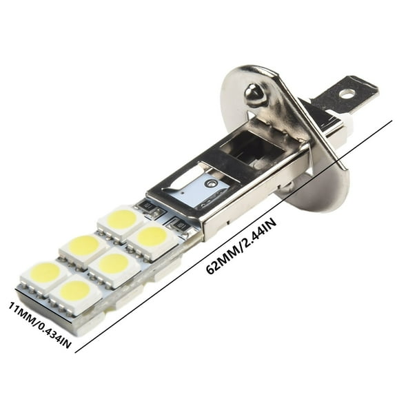 4X H1 6000K Super White Dc12V-24V Led Headlight Bulbs Kit Fog Driving Light Lamp
