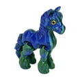 thumbnail image 2 of 4.84 inch 3D Printed Horse Models Movable Legs Flexible Joint Animal Figurines Stress Relief Fidget restlessness Surprise Fantasy Gifts (C,Blue), 2 of 9