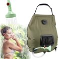 thumbnail image 3 of 20L Solar Heating Camping Shower Bag with Removable Hose and On-Off Switchable Shower Head, 3 of 5