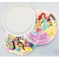 thumbnail image 5 of 81Pcs Princess Birthday Party Supplies,Princess Party Tableware Set,Table Cover - Plates - Napkins and Knife Fork Spoon, Serves 10 Guests, 5 of 5