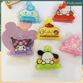 thumbnail image 2 of Sanrio Series Clip De Notas Hello Kitty Melody Kuromi Cinnamoroll Swallowtail Exam Paper HolderClip Lindo Dibujos Animados Snack Mano Cuenta, 2 of 4