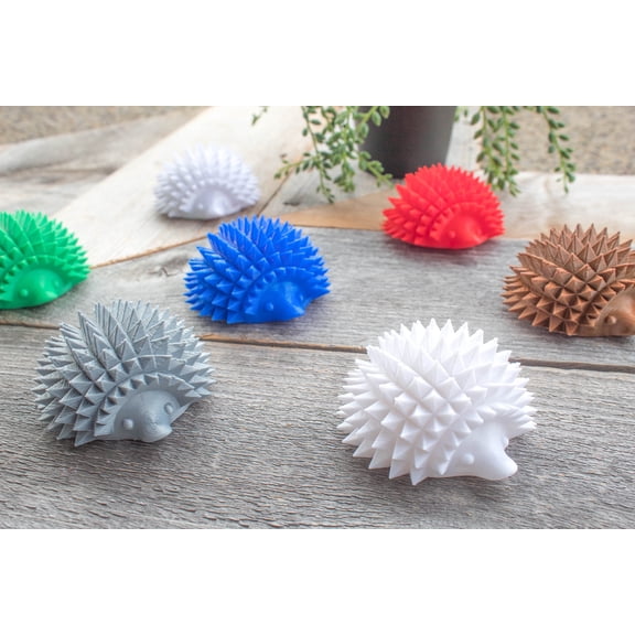 Cute Hedgehog Figurine – Brown Mini Desk Companion & Shelf Accent, 2.5" Eco-Friendly PLA
