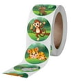 thumbnail image 4 of Zoo Animals Cartoon Stickers For Kids 8 Designs 50-500Pcs Classroom Reward Teacher Supplies, 4 of 7