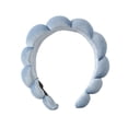 thumbnail image 4 of Diadema de tela de rizo para spa XianweiShao rosa azul, 4 of 5