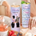 thumbnail image 5 of Best Friend Birthday Gifts for Women, Bestie Gifts Friendship Gifts for Women Friends Thank You Gifts for Best Friends Bestie Soul Sister, Unique BFF Gifts For Friends Female, 20 Oz Bestie Tumbler, 5 of 6