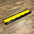 thumbnail image 4 of Imperial Standard Cable Channel - Floor Cord Covers - Cord Management - Cord Covers for Wires on Floor - Extension Cord Cover - 2 Channel, 4 of 5