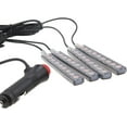 thumbnail image 4 of LINLIN 4 in 1 Car Auto Interior Atmosphere Lights Lamp Strip Floor Decoration Lighting Remote Music Voice 12V 36 LED, 4 of 8