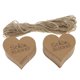 thumbnail image 2 of 200 Piezas Schoen Dass Du Da Bist Etiquetas De Etiquetas De Regalo De Papel Favores De Boda, 2 of 6