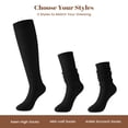 thumbnail image 5 of Socks Women, Long Winter Thigh High Boot Scrunch Socks, Warm Soft Slouchy Socks for Women Size 5-11, 5 of 7