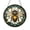 Acrylic 3.5 Inch, variant on Hexagon Honeycomb Pattern with Bee Stained Glass Window Hanging