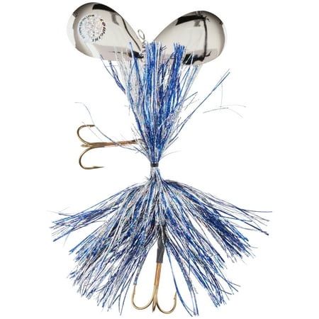 Musky Mayhem Tackle LLC Blue Silver Double Cowgirl Fishing (Best Musky Lures 2019)
