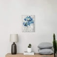 thumbnail image 3 of Abstract Flower Print Wall Art: Botanical Flower Bouquet in Crystal Vase Picture Picture on Wrapped Canvas for Dining Room (12" x 16" x 1 Panel), 3 of 6