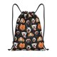 thumbnail image 1 of Fotbe Different Breeds Of Dogs Bolsa Mochila con Cordón Estampada, Bolsa de Gimnasio Deportiva, Bolsa Cinch, Bolsa con Cordón para Hombres y Mujeres-Small, 1 of 6