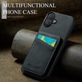 thumbnail image 5 of for Apple iPhone 16 Plus Case for Women Girls, Premium PU Leather Wallet Case with Card Slots on Back Flip Protective Case for iPhone 16 Plus Phone Case - Black, 5 of 9