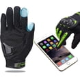 thumbnail image 5 of Guantes de moto hombre mujer niños, guantes de moto transpirables con pantalla táctil, guantes deportivos para motociclismo, camping, scooters y otros deportes JFHHH pequeña, 5 of 5