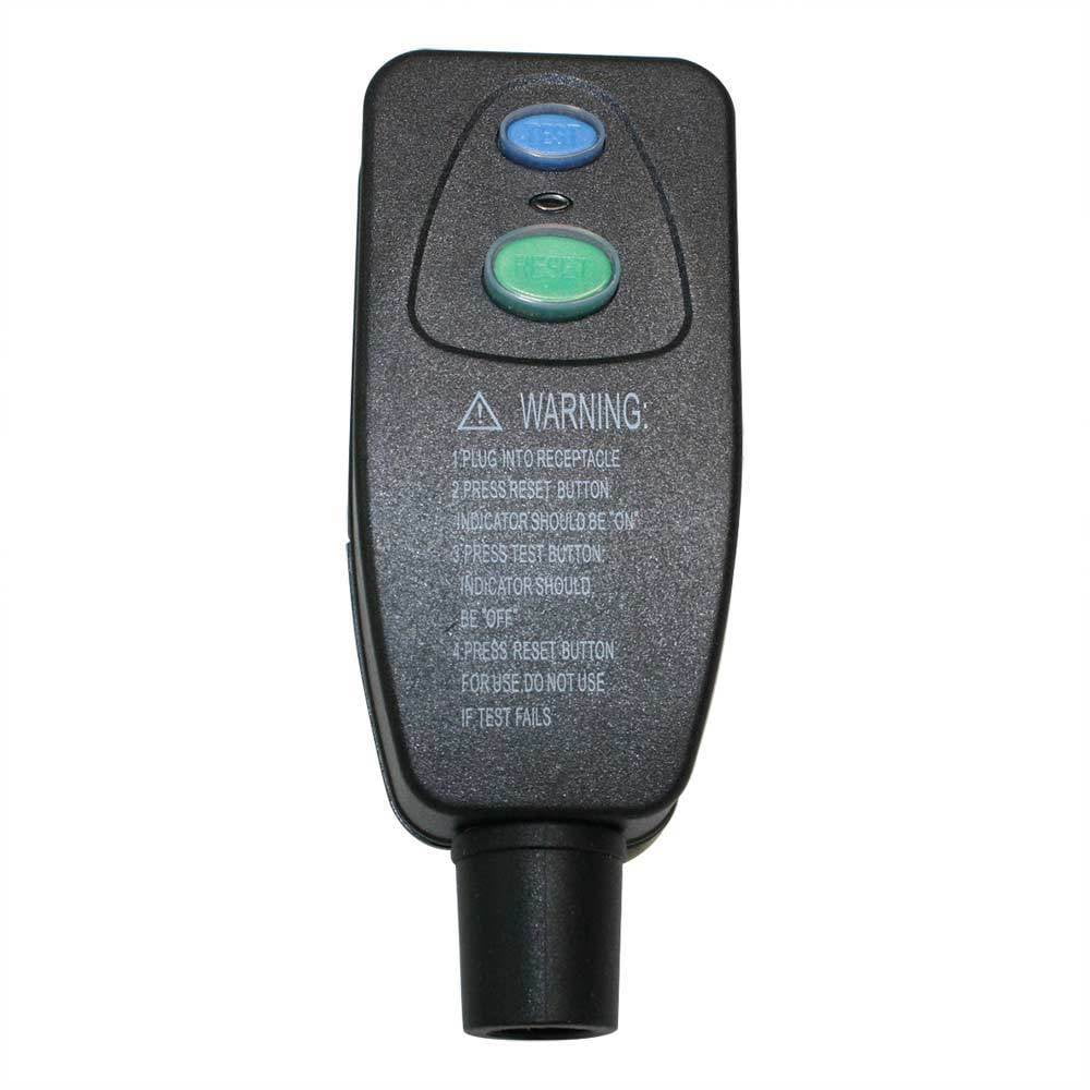 Ground Fault Circuit Interrupter GFCI Electric Plug End for Swimming