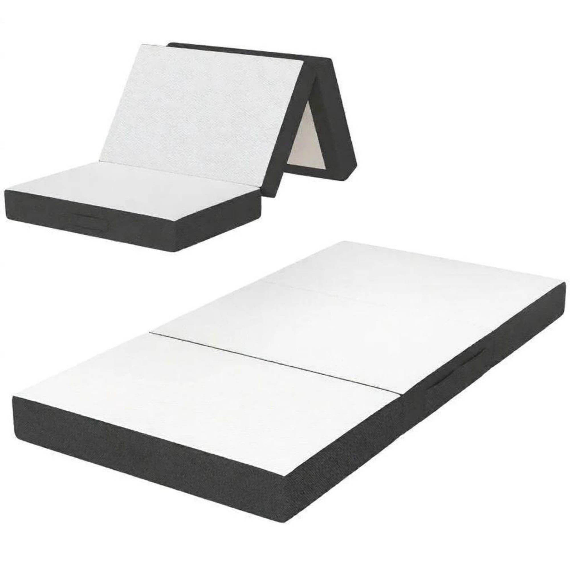 6" Trifold Mattress 75"x38"x6", Lightweight Memory Foam Bed for Guest, Camping, RV（Only Mattress）