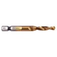 thumbnail image 4 of Juego de 6 Brocas avellanadoras hexagonales combinadas yuxing HSS Titanium M10 doradas, 4 of 5