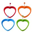 thumbnail image 1 of Batería de Cocina Anillos de silicona para cocinar huevoscolor antiadherente aleatorio para utensilios de cocina (corazón) Tmvgtek Libre de BPA, 1 of 3