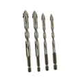 thumbnail image 3 of 4x Brocas excéntricas con dientes de de cuatro ranuras Brocas para el hogar Brocas excéntricas con cabeza sesgada resistentes al desgaste para, 3 of 8