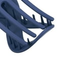 thumbnail image 6 of Unique Bargains 2pcs Plastic Hair Claws Hair Clips Hair Barrettes for Women Matte 3.39''x1.89''x0.91'' Deep Blue, 6 of 7