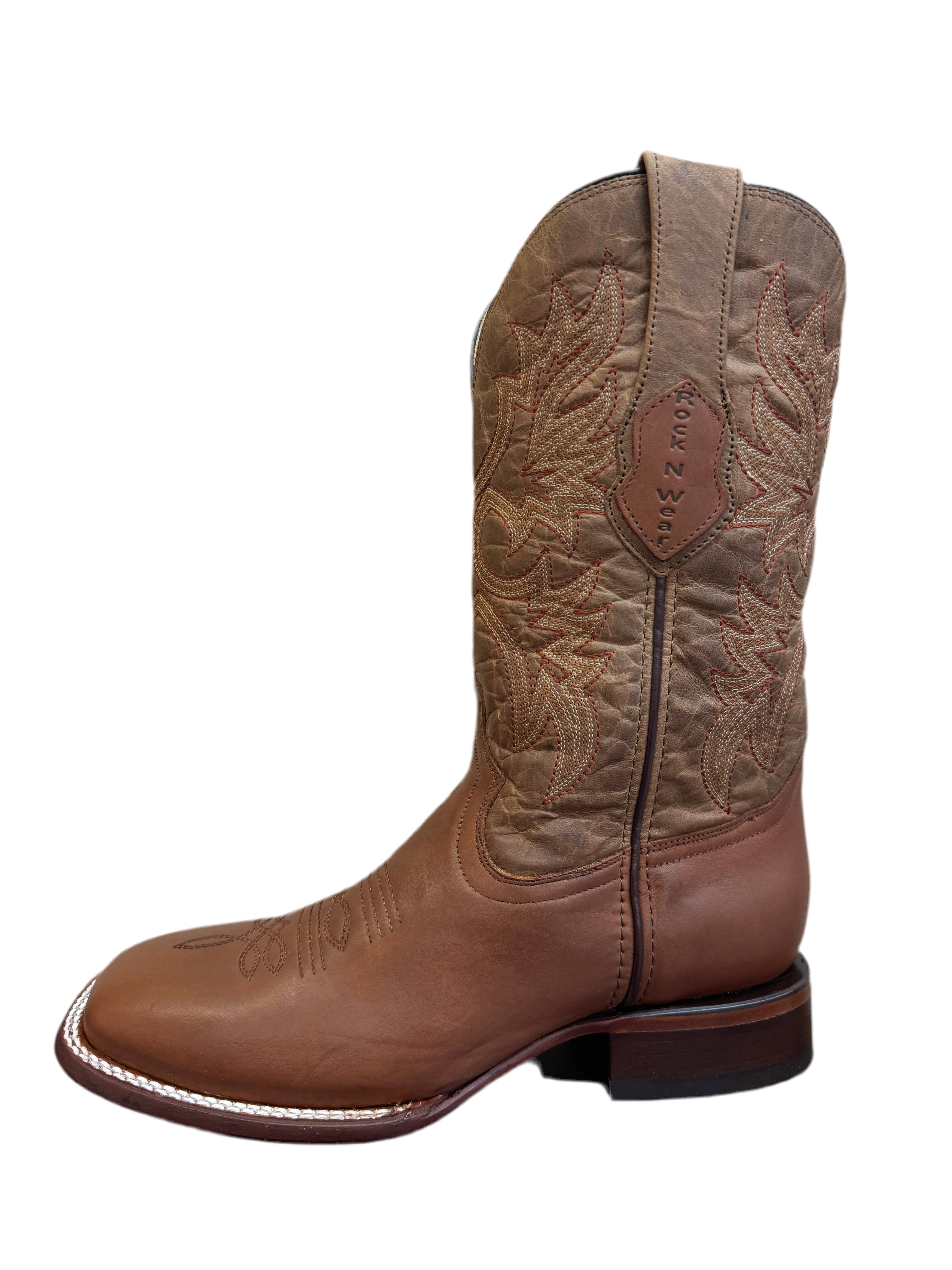 anderson bean tobacco yeti S1106 Anderson Bean Mens Tobacco Yeti-13in Brass Explosion Top Cowboy Boot
