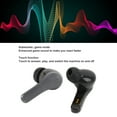 thumbnail image 4 of Auriculares, Auriculares inalámbricos Ligeros de emparejamiento rápido anti interferencia con luz para juegos, 4 of 7