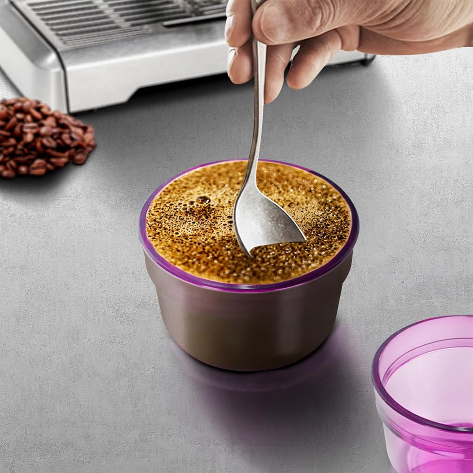 Set Of 6 200ml Clear Coffee Tasting Cups Heat Resistant Espresso Coffee Cupping Bowl Ceramic Brewing Tool For Baristas
