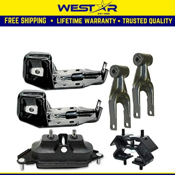 Fits 2000-2005 Chevrolet Impala 3.4L Engine Motor & Trans Mount Set 6pcs