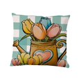thumbnail image 3 of Fundas de almohada, funda de cojín, decoración, primavera, bendición suave, fiesta, Estilo D, 3 of 9