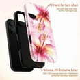 thumbnail image 4 of Tropical Hibiscus Phone Case – Bold Pink & Yellow Floral Design Phone Cover for iPhone 16 15 14 13 12 11 Pro Max, 4 of 6