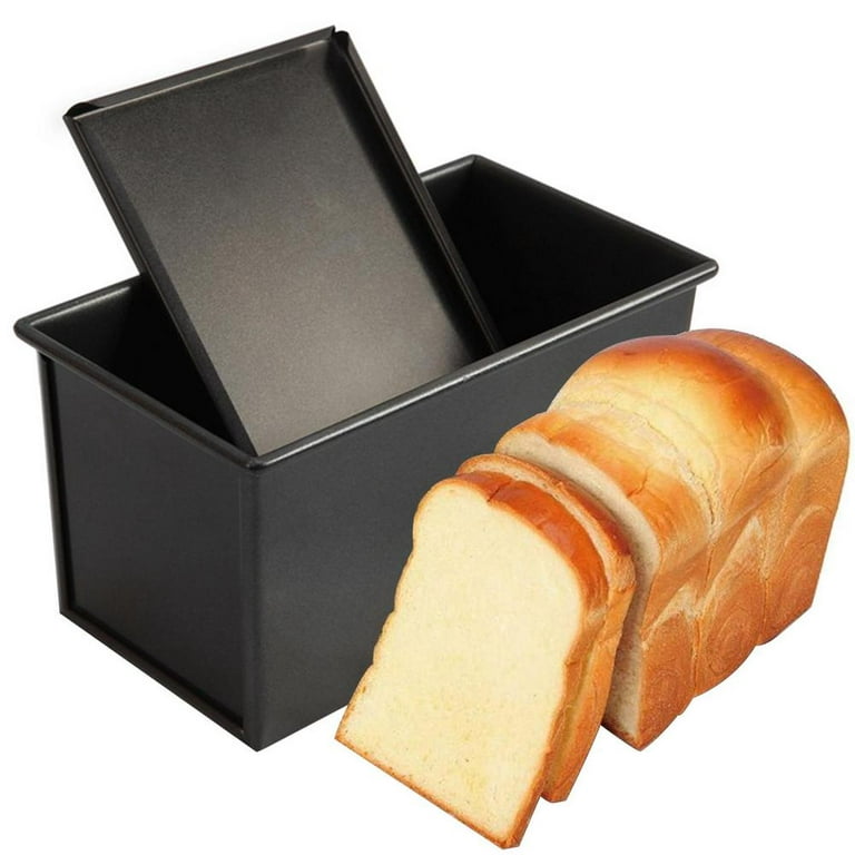 Nonstick Pans Baking Cake Mold Aluminum Bread Toaster Box Loaf Pan