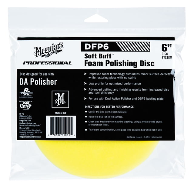 Dfp6 Esponja para Abrillantado de Pintura Meguiars 6