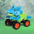 thumbnail image 2 of Dinosaur Truck Plaything Cool Shape Pull Back Dinosaur Car Altamente Dinámico Niños Pull Back Car Toy Four Metal Springs Dinosaur Vehicle Toy Para El Hogar Moyic FN003446-02, 2 of 6