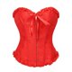 thumbnail image 1 of Bajo Vestido Shapewear Vendaje Gótico Sólido Top de Perspectiva para las Mujeres Shapewear Tops con Control Firme Y Confort Transpirable, 1 of 5