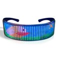 thumbnail image 2 of Lunettes LED Personnalisables BT Lunettes LED Lumineuses Colorées, 2 of 8