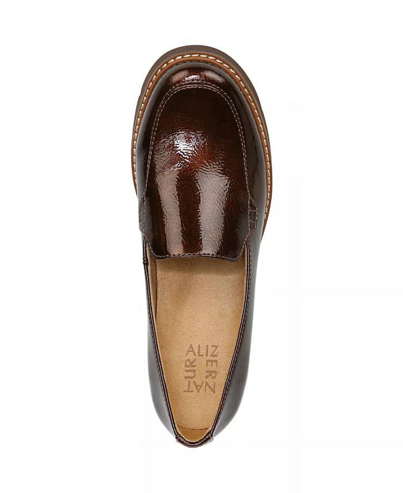 Naturalizer CINNAMON PATENT Women's Cabaret Lug Sole Loafers, US